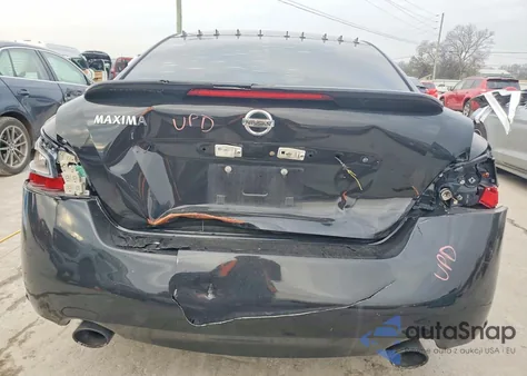 2014 Nissan Maxima S z USA, uszkodzony, nr VIN 1N4AA5AP4EC486429